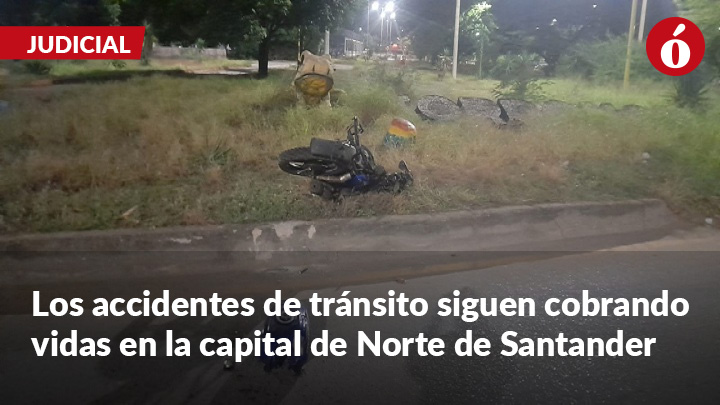 Motociclista Murió Luego De Estrellarse En La Glorieta De Claret